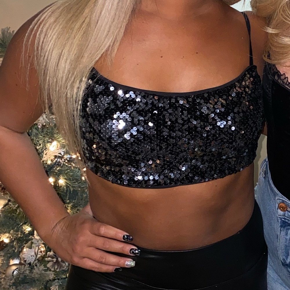 Garage Sparkly Top